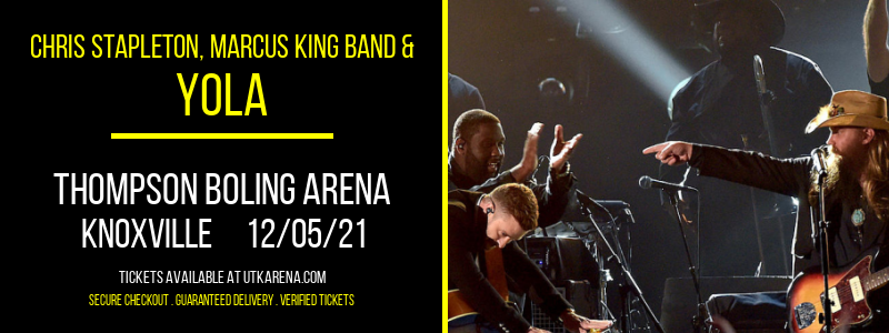 Chris Stapleton at Thompson Boling Arena tickets Chris Stapleton at Thompson Boling Arena