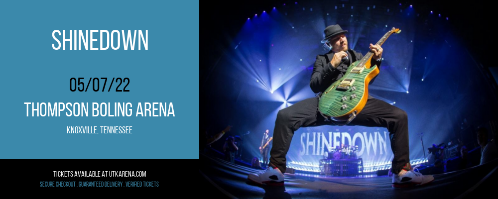 Shinedown at Thompson Boling Arena tickets Shinedown at Thompson Boling Arena