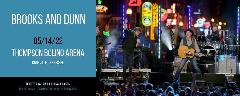 Brooks And Dunn at Thompson Boling Arena tickets Brooks And Dunn at Thompson Boling Arena