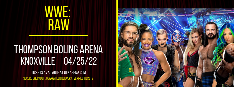 WWE: Raw at Thompson Boling Arena tickets WWE: Raw at Thompson Boling Arena
