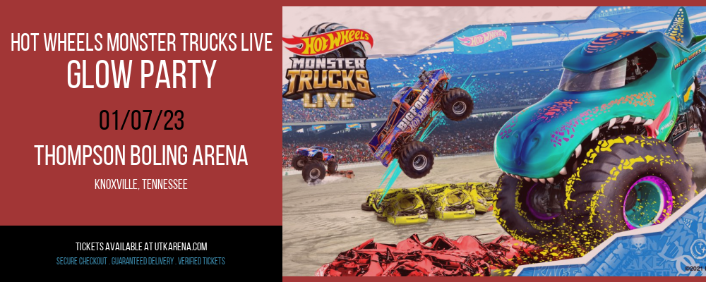 Hot Wheels Monster Trucks Live - Glow Party at Thompson Boling Arena tickets Hot Wheels Monster Trucks Live - Glow Party at Thompson Boling Arena