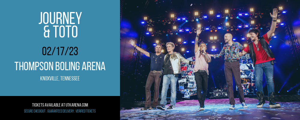 Journey & Toto at Thompson Boling Arena tickets Journey & Toto at Thompson Boling Arena