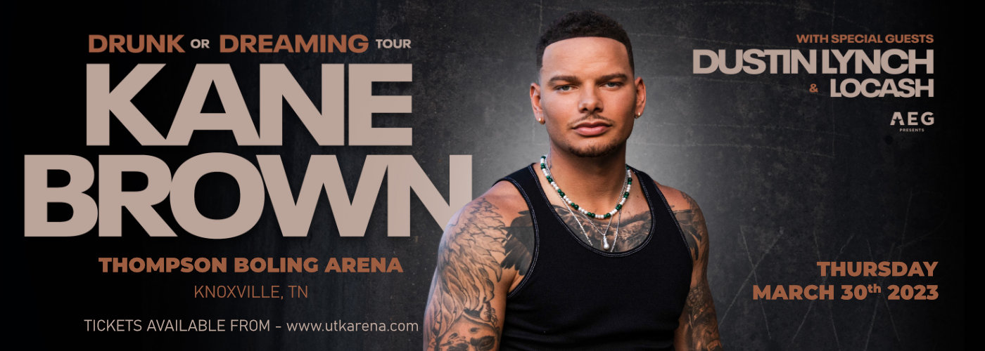 Kane Brown, Dustin Lynch & LoCash at Thompson Boling Arena