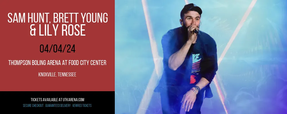 Sam Hunt at Thompson Boling Arena at Food City Center